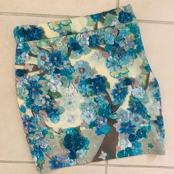 Skirt- (Size Small) Tailored handmade Signed at hemline by Tina Z, 2017 - Picture 1 of 12
